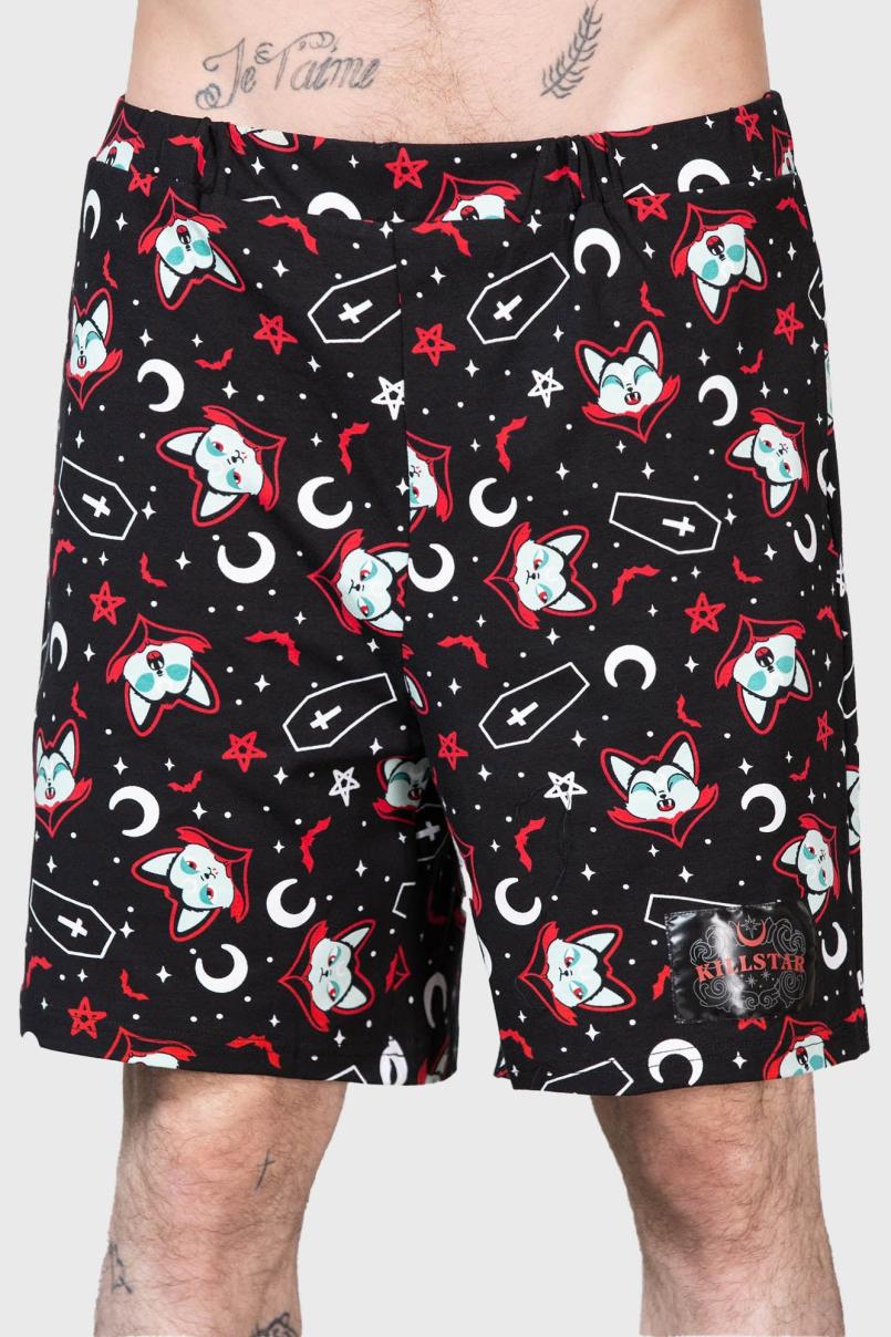 Women Loungewear | Killstar Lil Vampurr Long Shorts