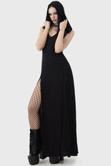 Women Maxi | Killstar Hexin Hooded Dress