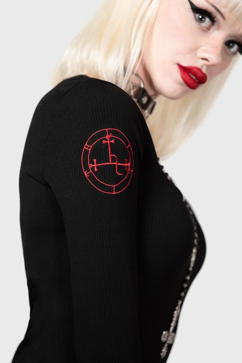 Women Maxi | Killstar Lilith's Rage Long Sleeve Dress