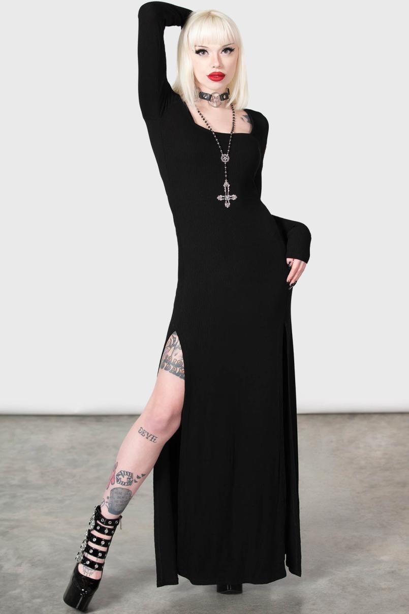 Women Maxi | Killstar Lilith's Rage Long Sleeve Dress