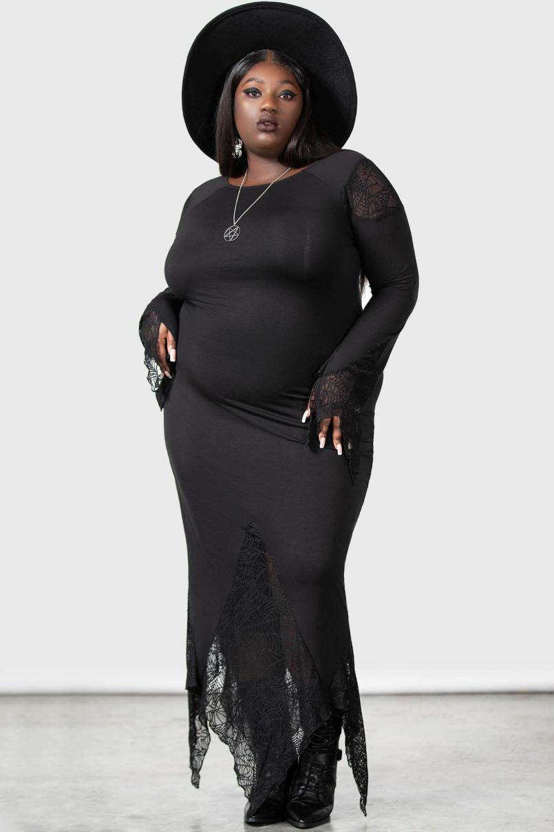 Women Maxi | Killstar Spiderella Dress