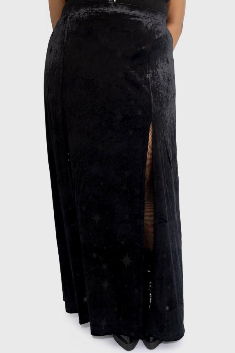 Women Maxi Skirts | Killstar Coma Star Maxi Skirt