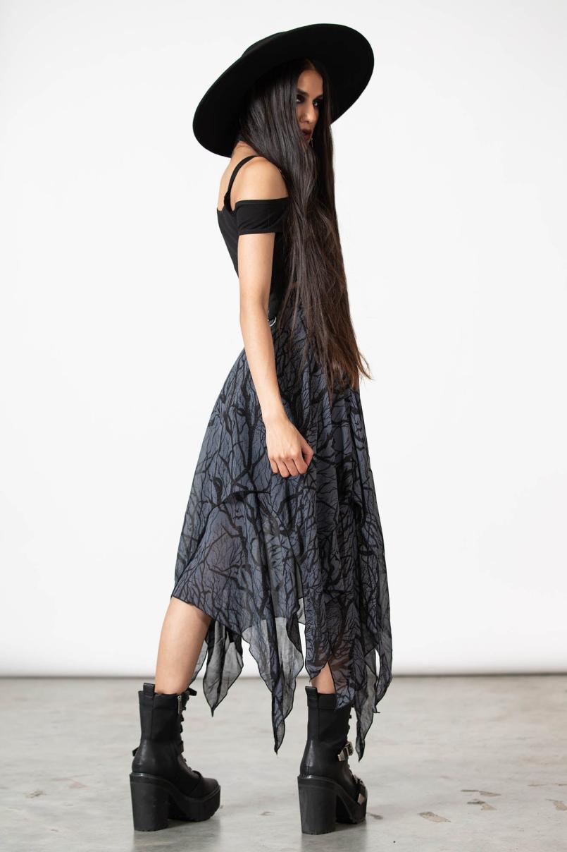 Women Maxi Skirts | Killstar Dasia Maxi Skirt