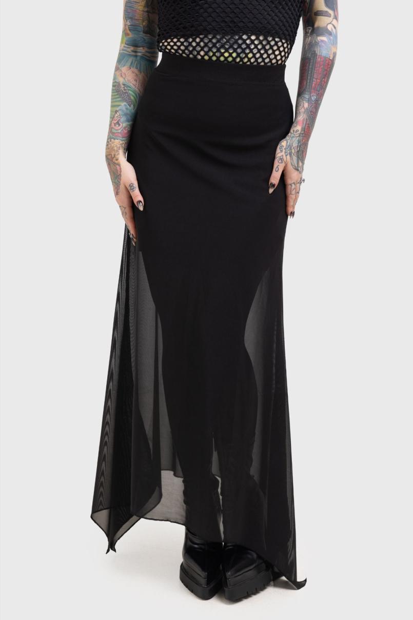 Women Maxi Skirts | Killstar Death Star Maxi Skirt