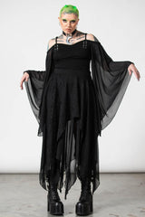Women Maxi Skirts | Killstar Death Valley Skirt