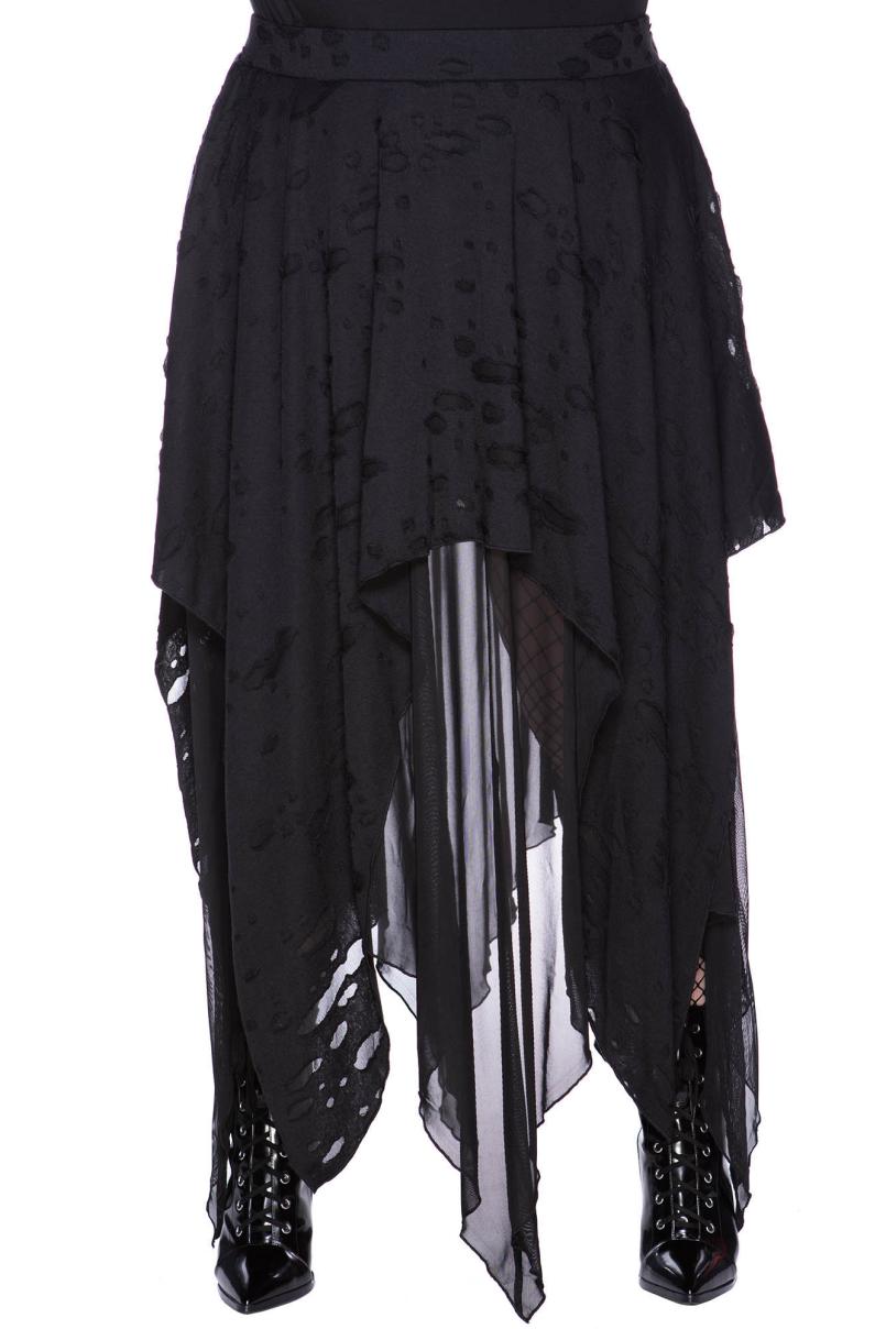 Women Maxi Skirts | Killstar Death Valley Skirt