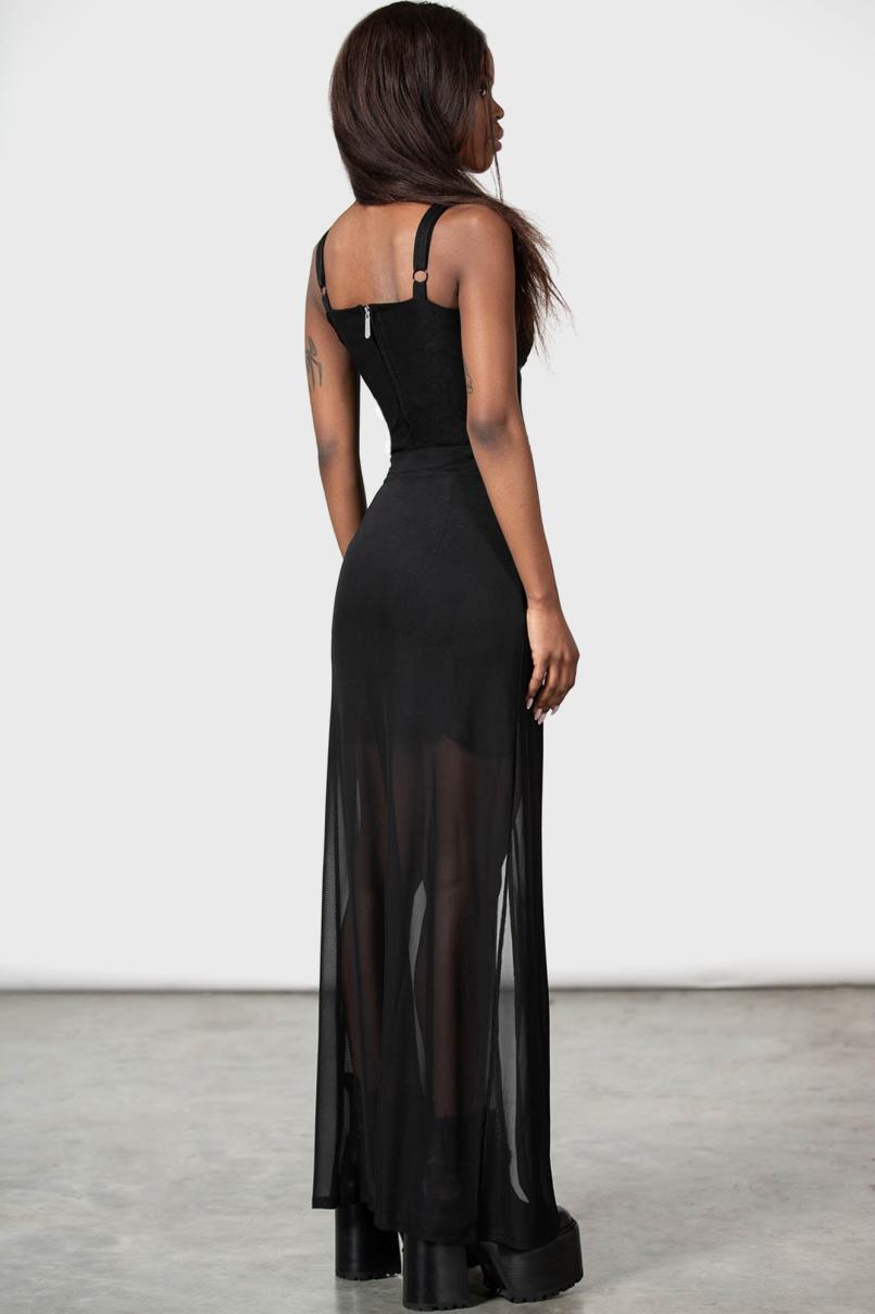 Women Maxi Skirts | Killstar Gibbous Moon Maxi Skirt