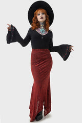Women Maxi Skirts | Killstar Lepidoptera Maxi Skirt