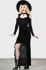 Women Maxi Skirts | Killstar Maudlin Maxi Skirt