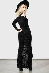 Women Maxi Skirts | Killstar Maudlin Maxi Skirt