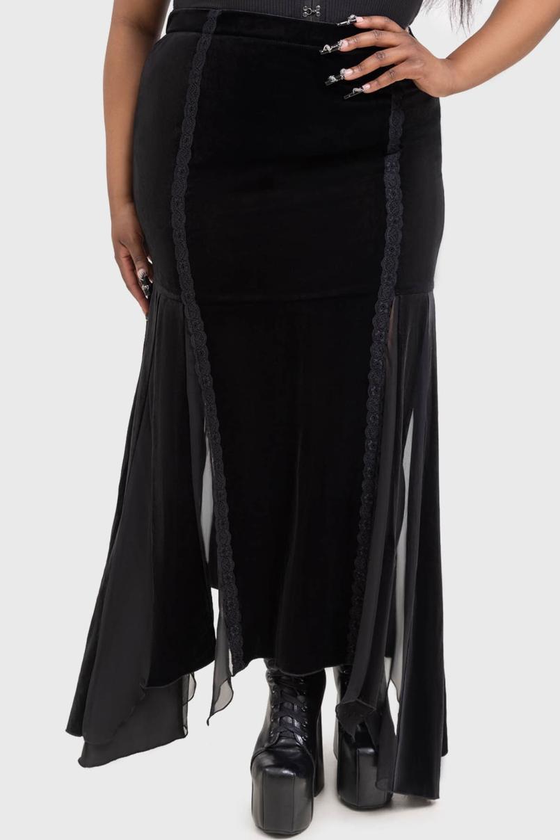 Women Maxi Skirts | Killstar Morose Skirt