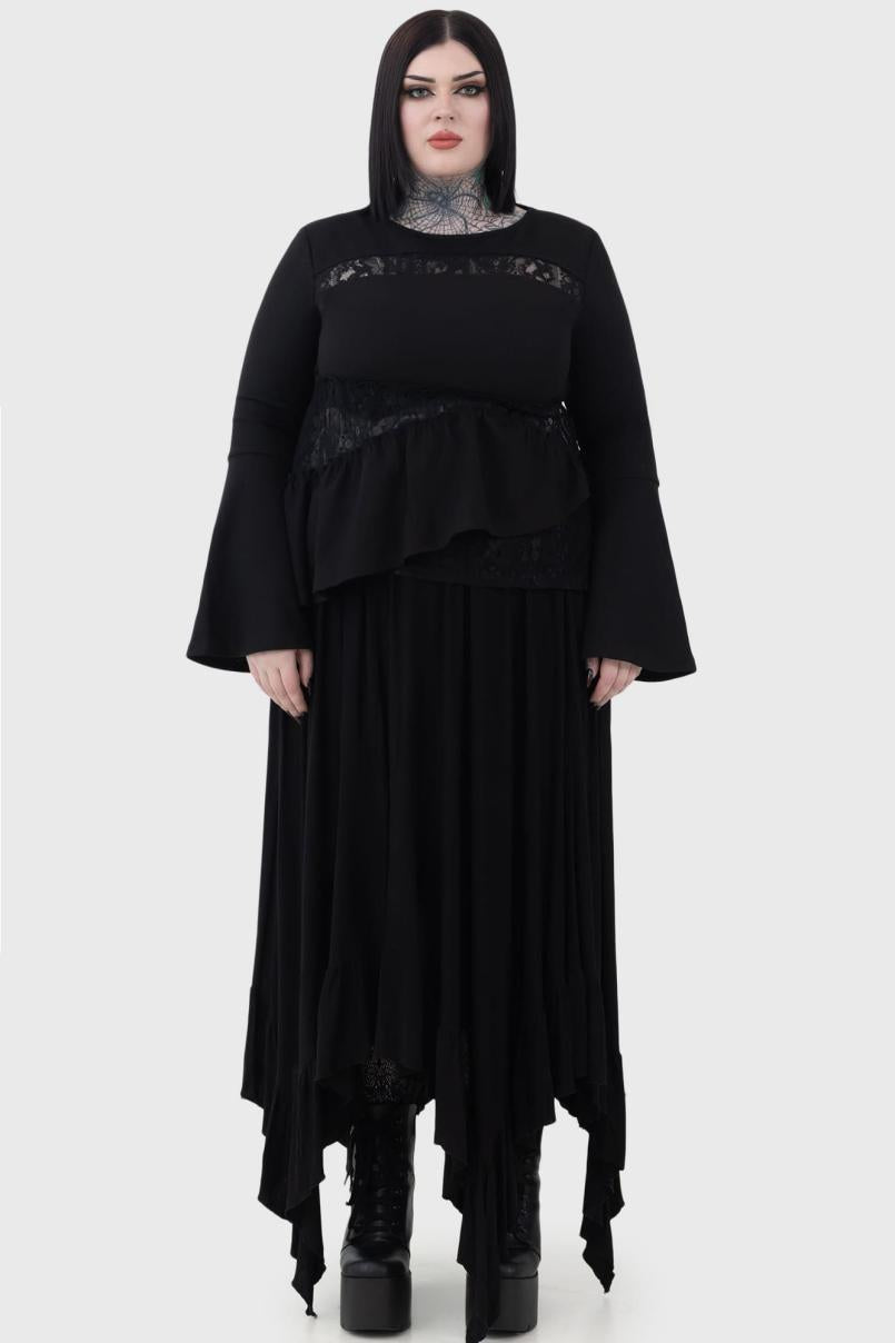 Women Maxi Skirts | Killstar Quiet Despair Skirt