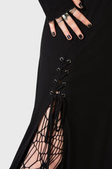 Women Maxi Skirts | Killstar Secretly Weep Maxi Skirt
