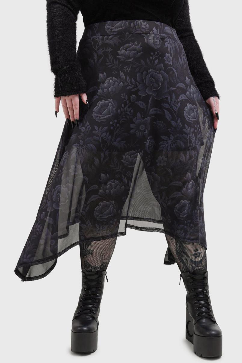 Women Maxi Skirts | Killstar Thursday Tale Skirt