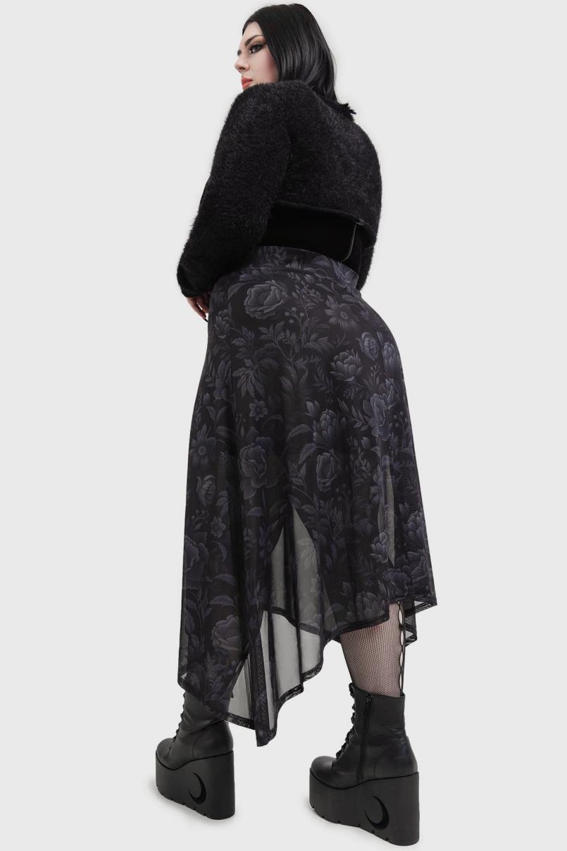 Women Maxi Skirts | Killstar Thursday Tale Skirt