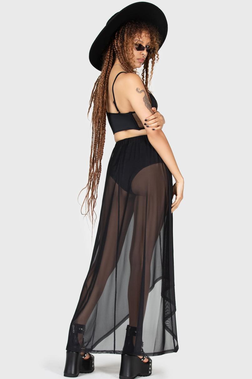 Women Maxi Skirts | Killstar Umbra Maxi Skirt