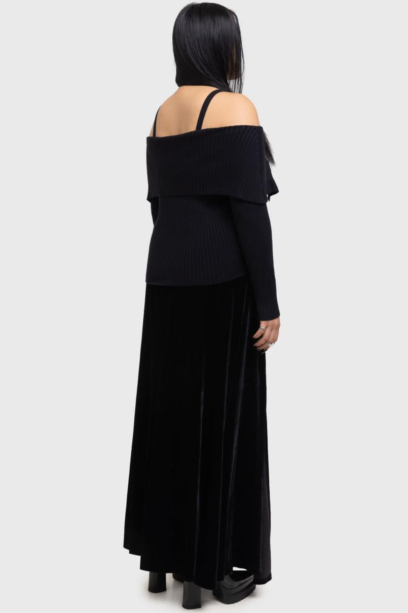 Women Maxi Skirts | Killstar Void Viper Skirt