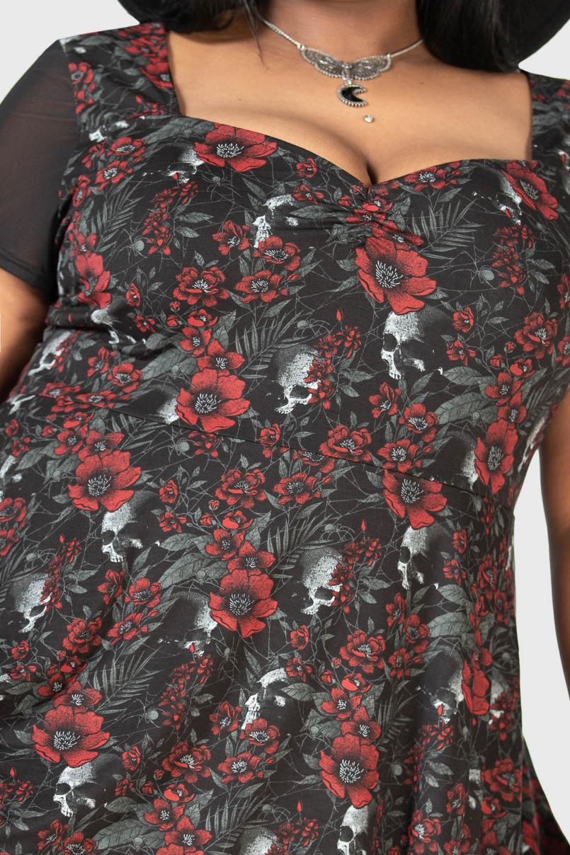 Women Mini | Killstar Crimson Decay Mini Dress