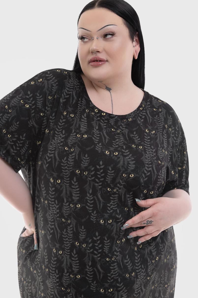 Women Mini | Killstar Familiar Woods T-Shirt Dress