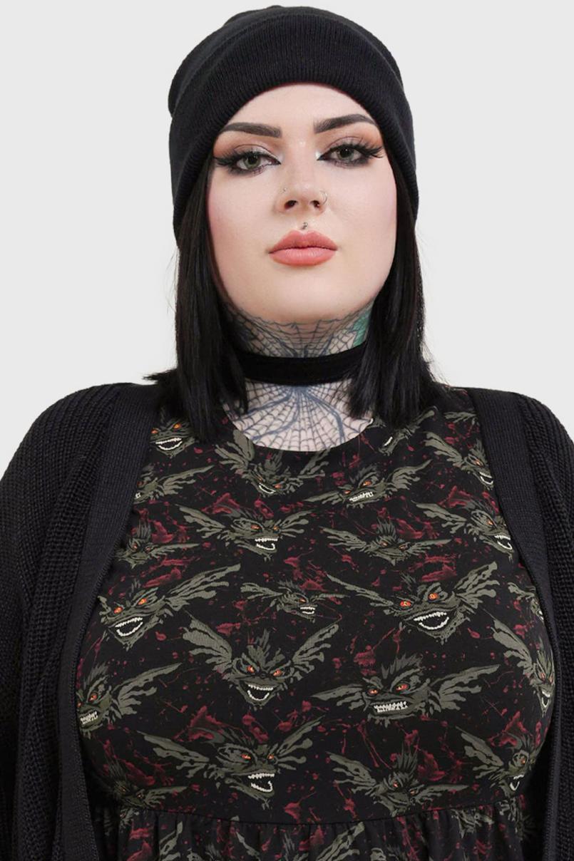 Women Mini | Killstar Gremlins After Midnight Skater Dress