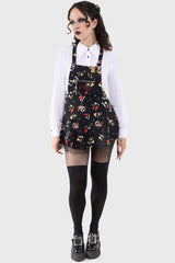 Women Mini | Killstar It's Time To Play Pinafore Dress