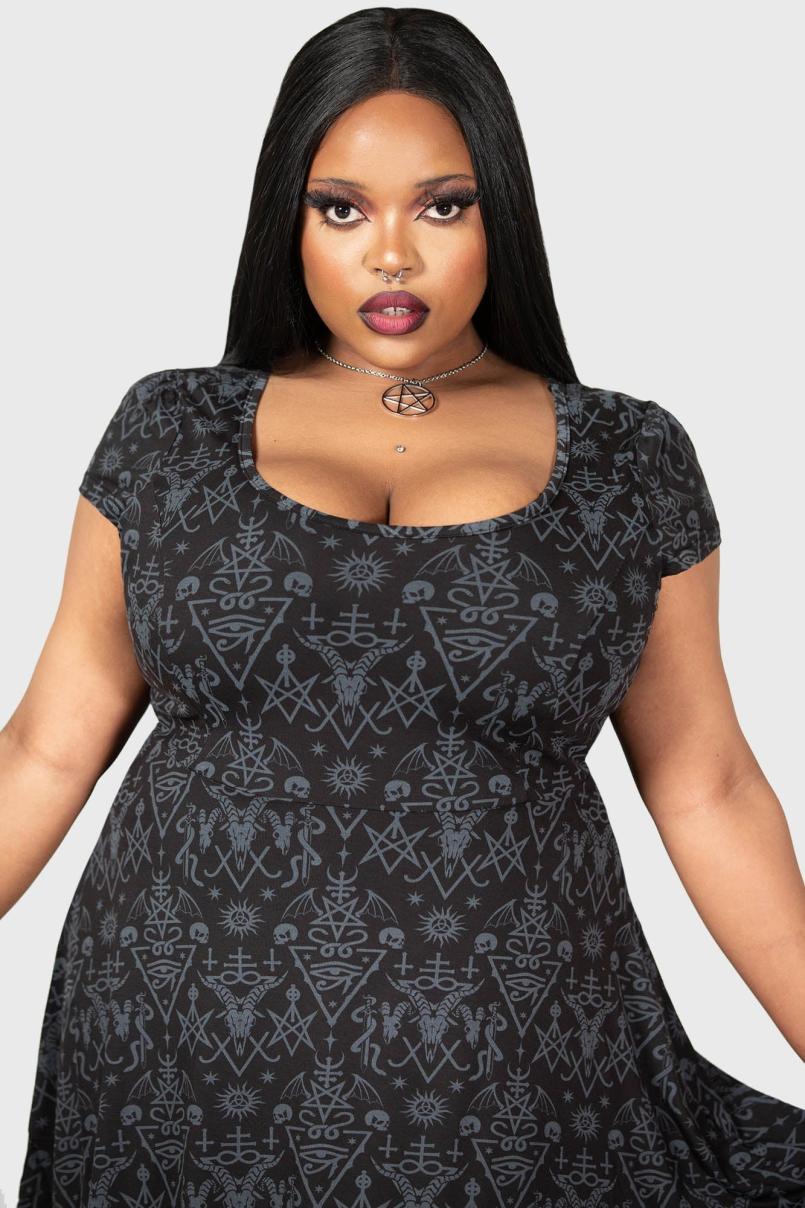 Women Mini | Killstar Maiden's Spirit Skater Dress