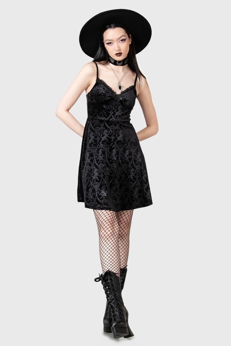 Women Mini | Killstar Mistress Of Mayhem Skater Dress [B]