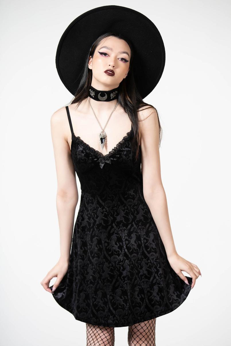 Women Mini | Killstar Mistress Of Mayhem Skater Dress [B]