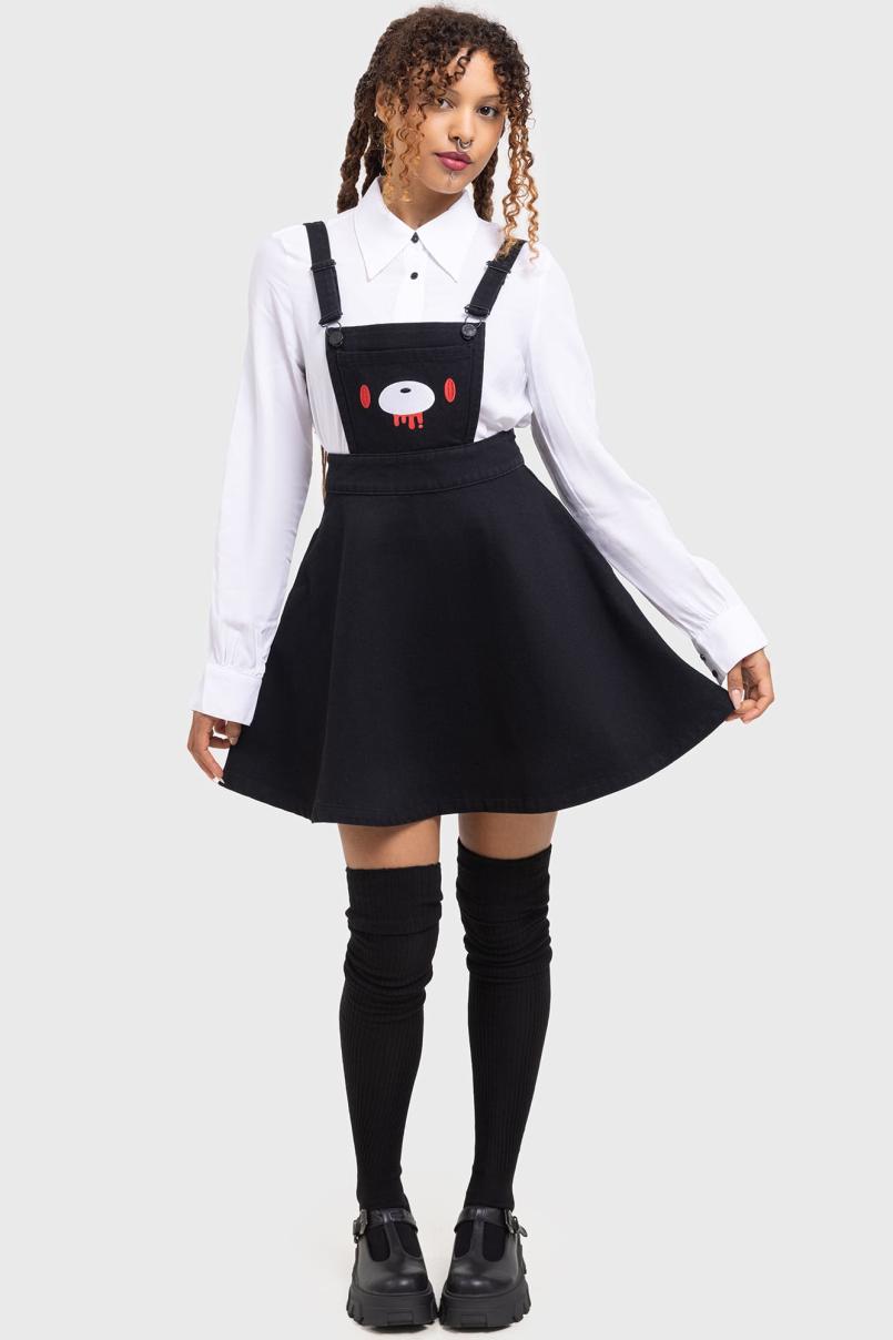 Women Mini | Killstar Naughty Grizzly Pinafore Dress