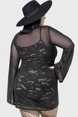 Women Mini | Killstar Sheer Vamp Dress