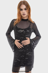 Women Mini | Killstar Sheer Vamp Dress