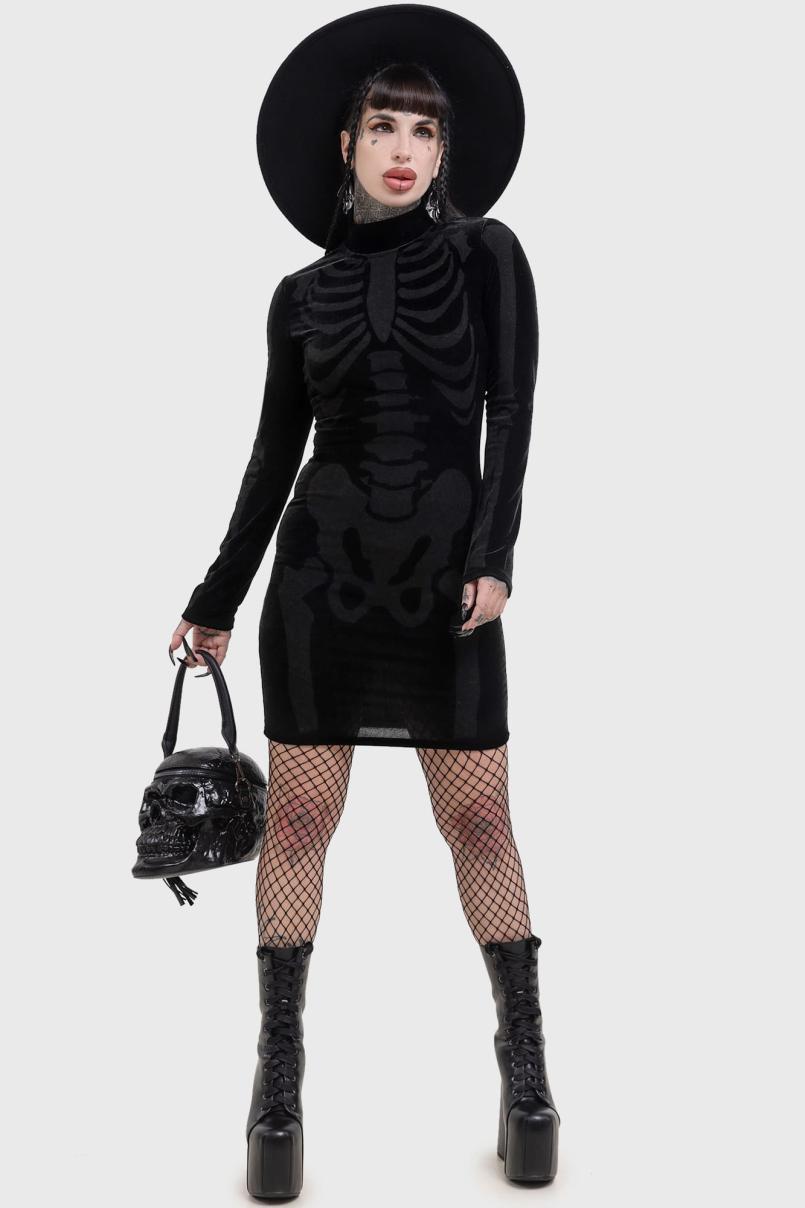 Women Mini | Killstar Skelliecore Dress