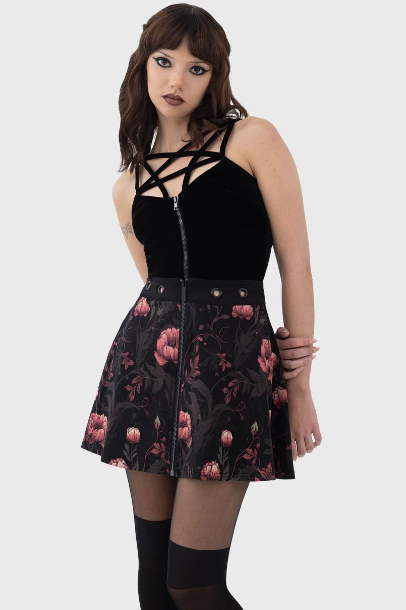 Women Mini Skirts | Killstar Cottage Chorus Skirt