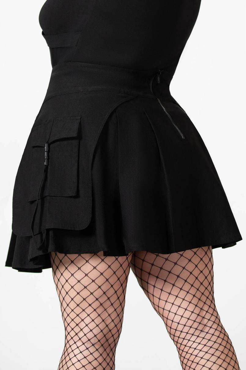 Women Mini Skirts | Killstar Vanya Pleated Mini Skirt