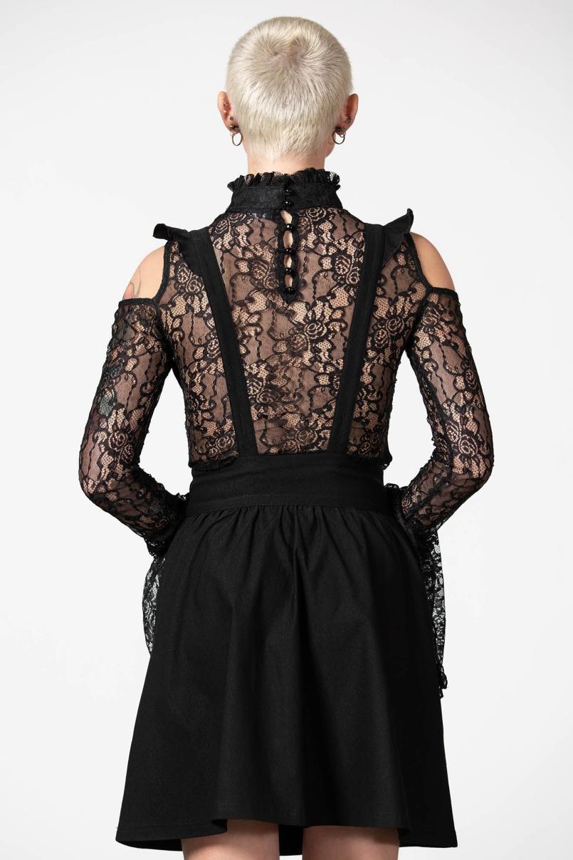 Women Mini Skirts | Killstar Yuna Suspender Skirt