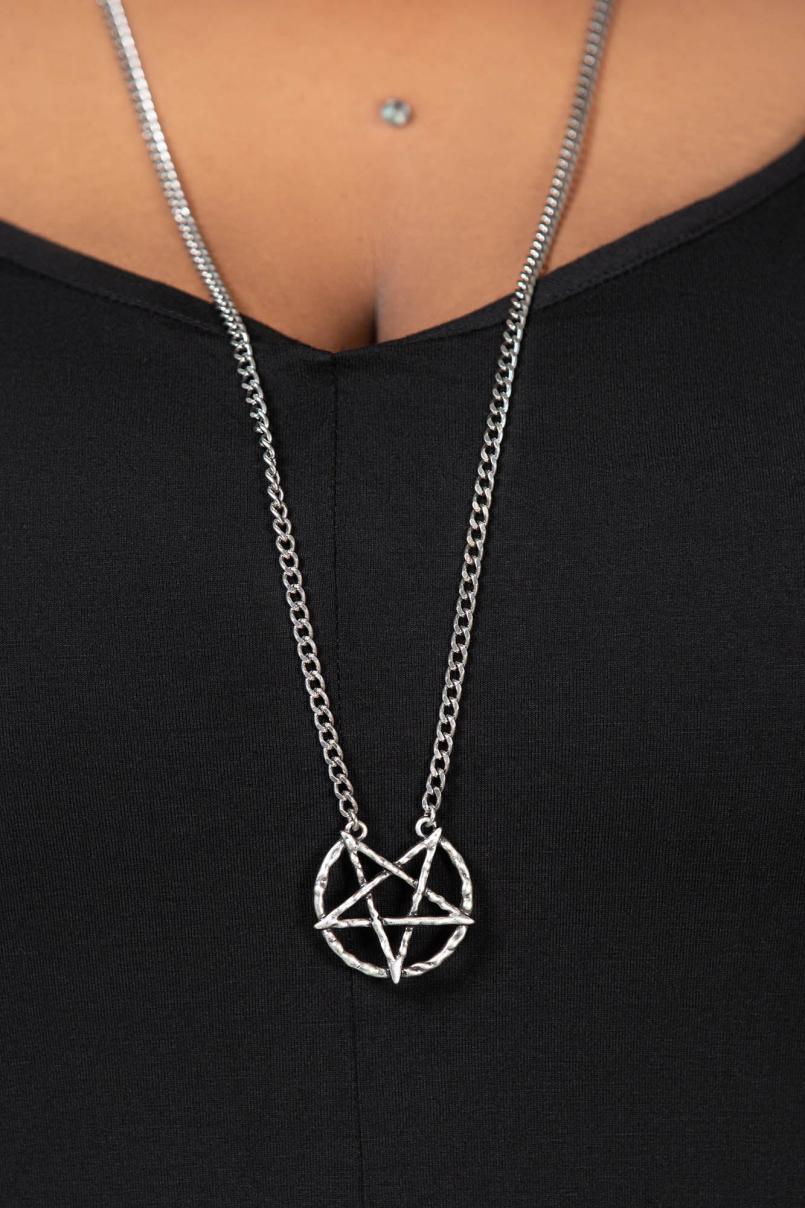 Women Necklaces | Killstar Broken Seal Pentagram Necklace