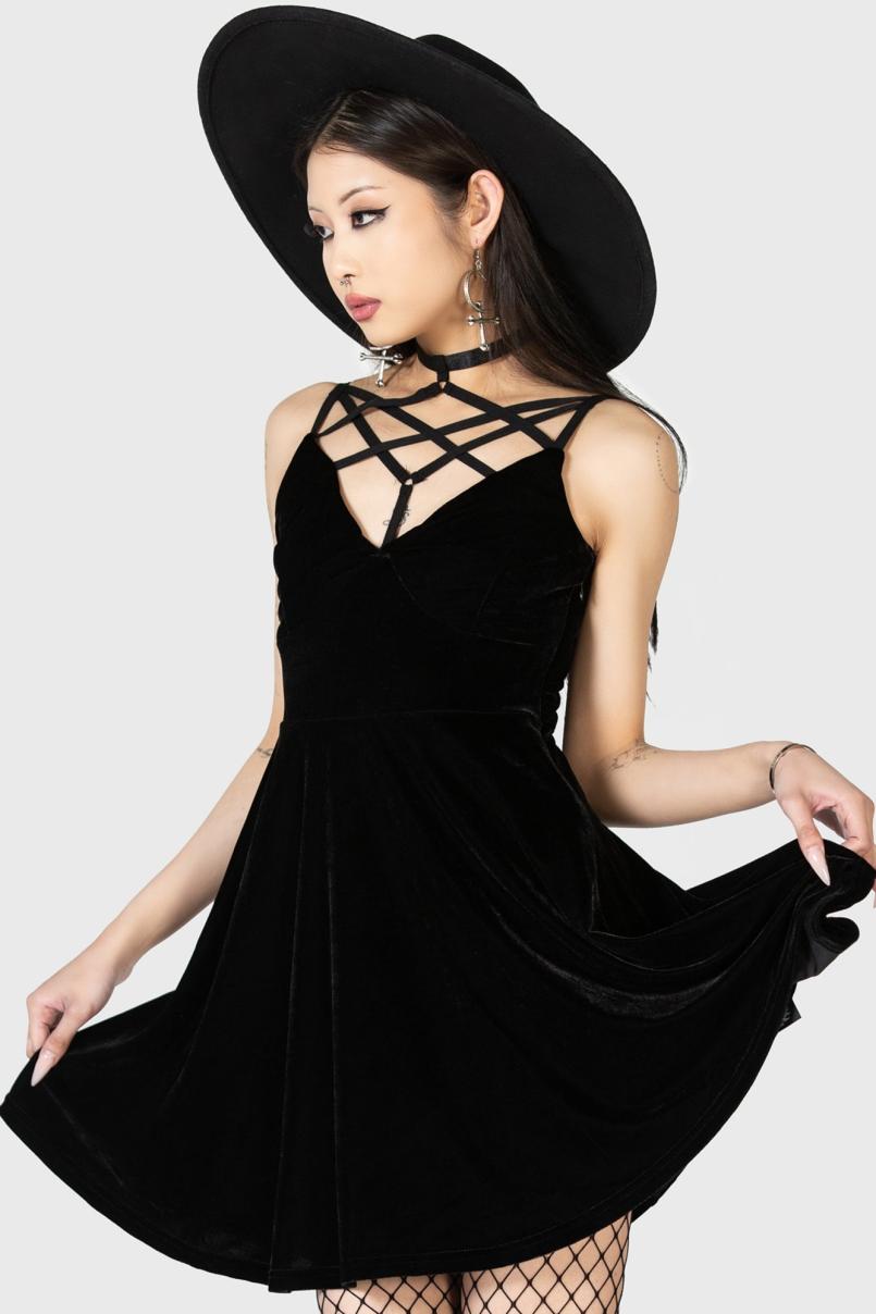 Women Party | Killstar Magica Skater Dress [B]