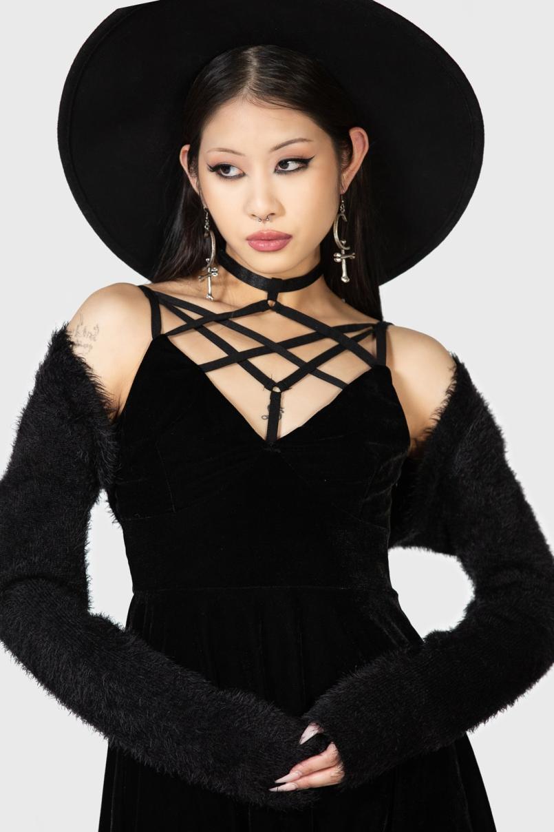 Women Party | Killstar Magica Skater Dress [B]