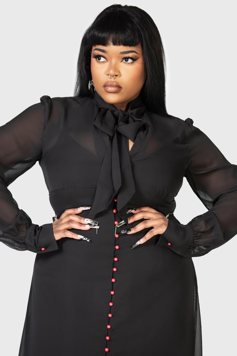 Women Shirt | Killstar Cecile Maxi Dress