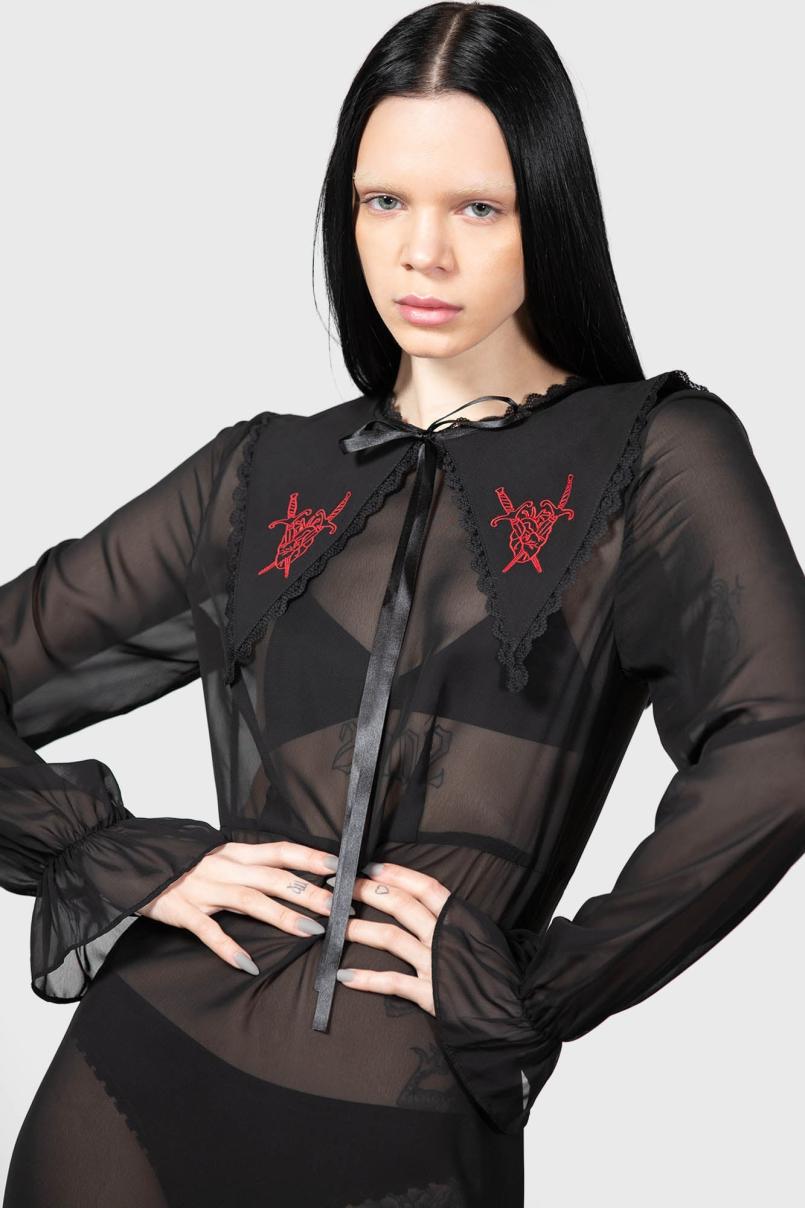 Women Shirt | Killstar Miss Thumberlina Maxi Dress