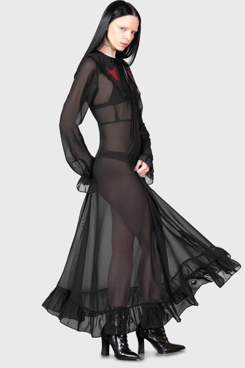 Women Shirt | Killstar Miss Thumberlina Maxi Dress