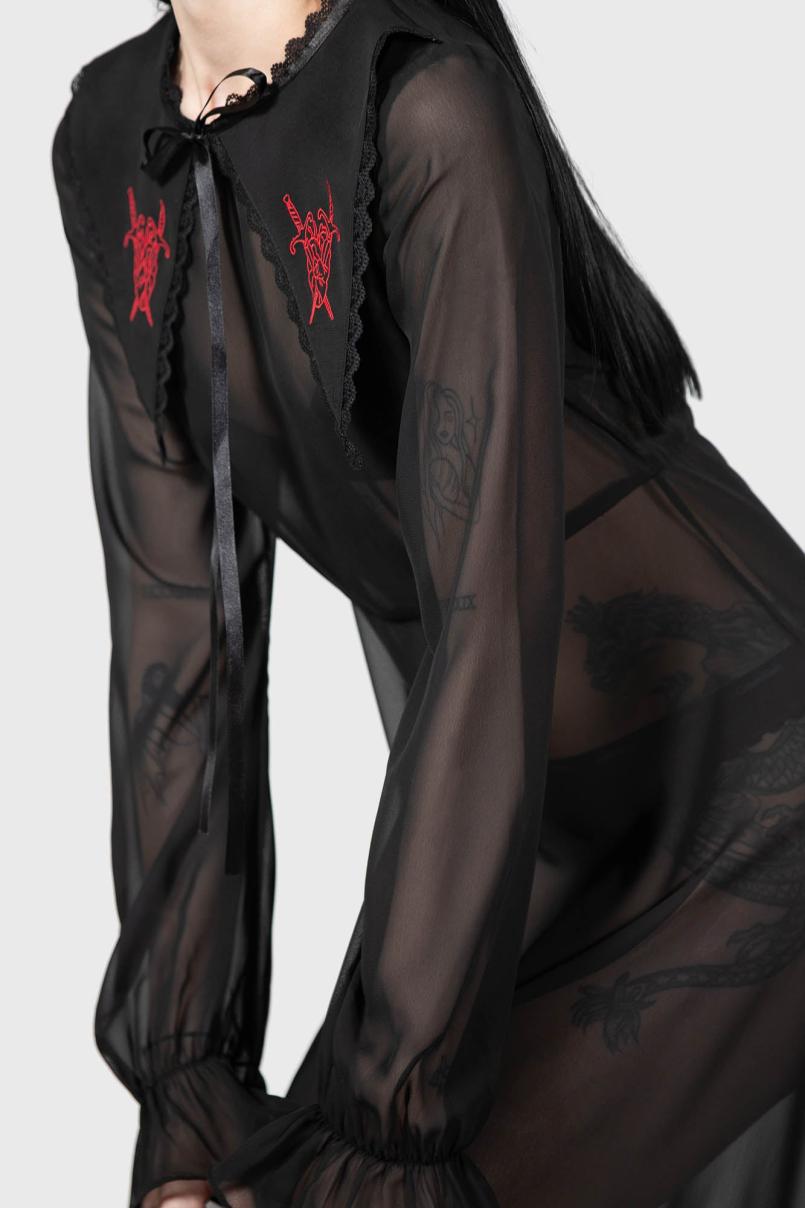 Women Shirt | Killstar Miss Thumberlina Maxi Dress