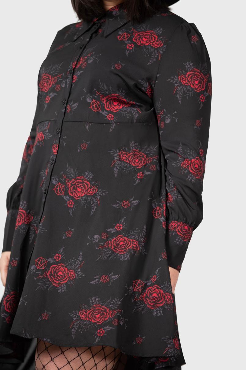 Women Shirt | Killstar Pandora Shirt Dress