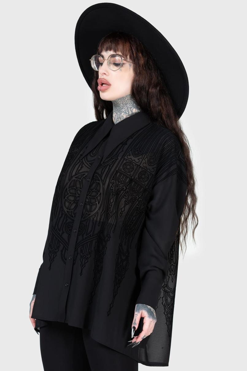 Women Shirts &amp; Blouses | Killstar Gates Of Hell Shirt