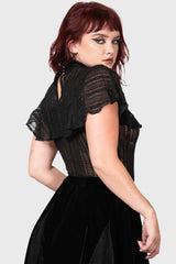 Women Shirts &amp; Blouses | Killstar Atala's Night Lace Top