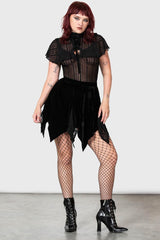 Women Shirts &amp; Blouses | Killstar Atala's Night Lace Top