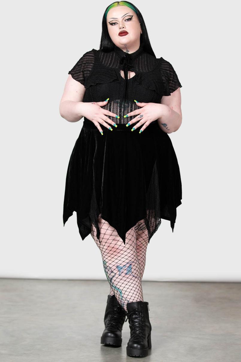 Women Shirts &amp; Blouses | Killstar Atala's Night Lace Top