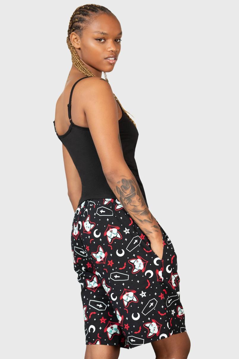 Women Shorts | Killstar Lil Vampurr Long Shorts