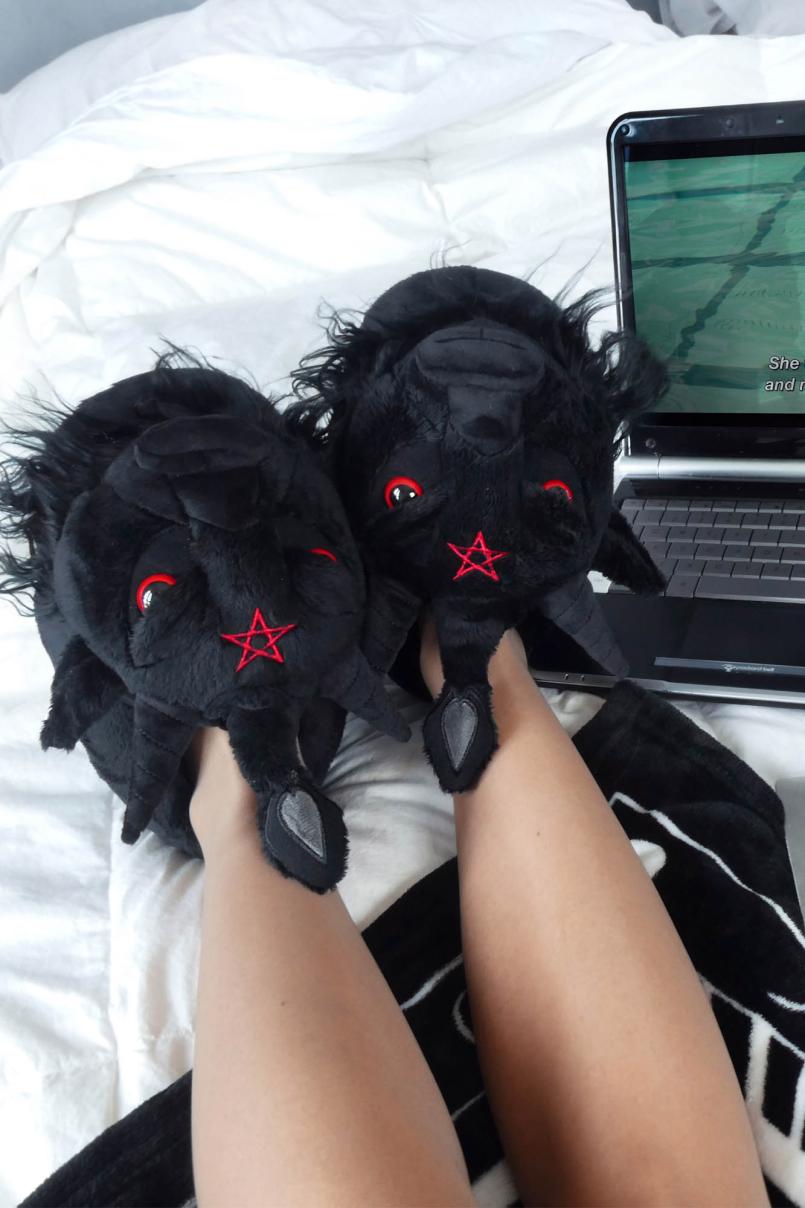 Women Slippers | Killstar Dark Lord Slippers