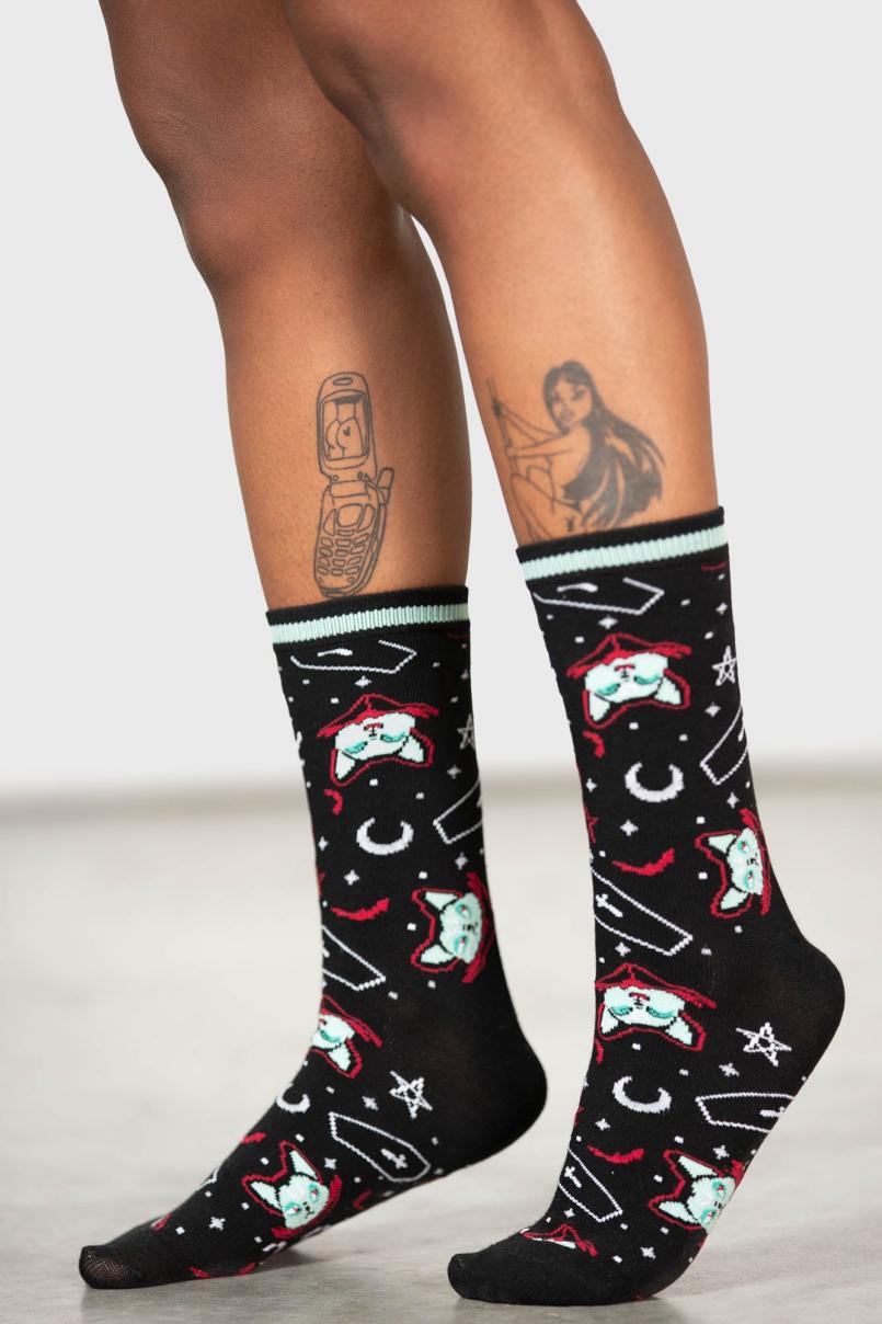 Women Socks &amp; Tights | Killstar Lil Vampurr Ankle Socks
